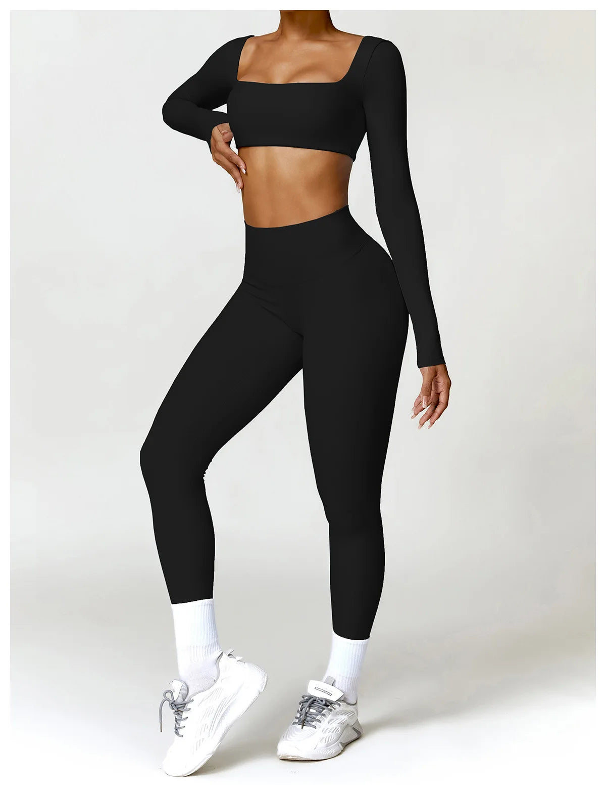 2PCS Women's Quick-Dry Gym Set/Tracksuit