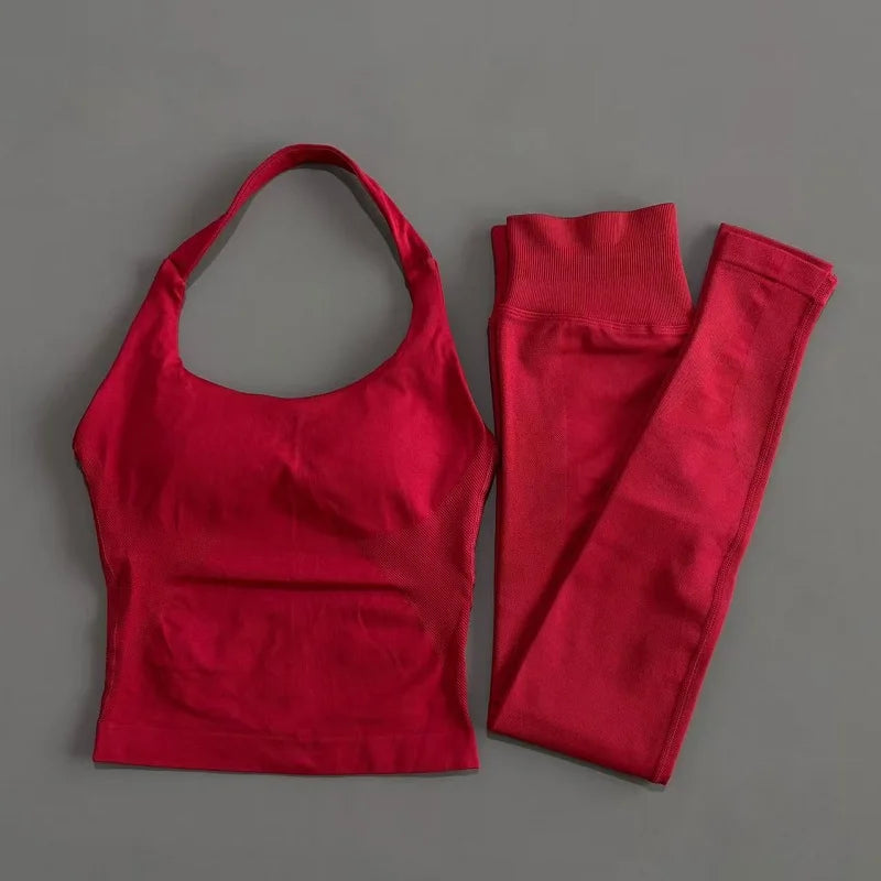 Women's 2 Piece Sportswear Yoga Gym Training Set