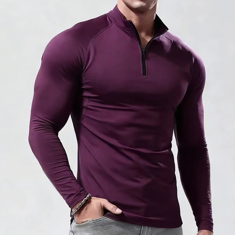 Men's Long Sleeve Compression Sportswear  T-Shirt