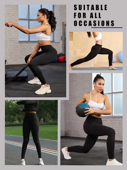 Women's High Elasticity Workout Soft Leggings