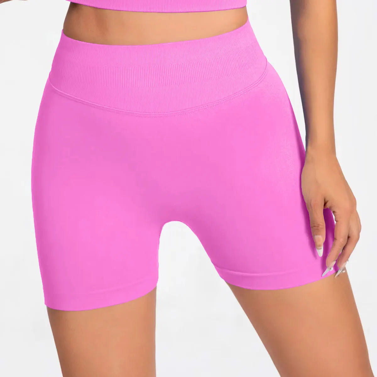 NCLAGEN Seamless Shorts 4.5" Gym Shorts Woman