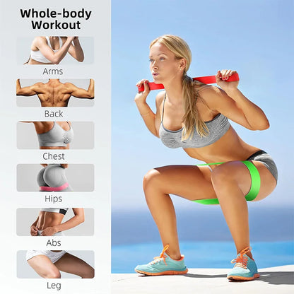 Resistance Bands Set | Latex Loop Bands for Gym & Home Training