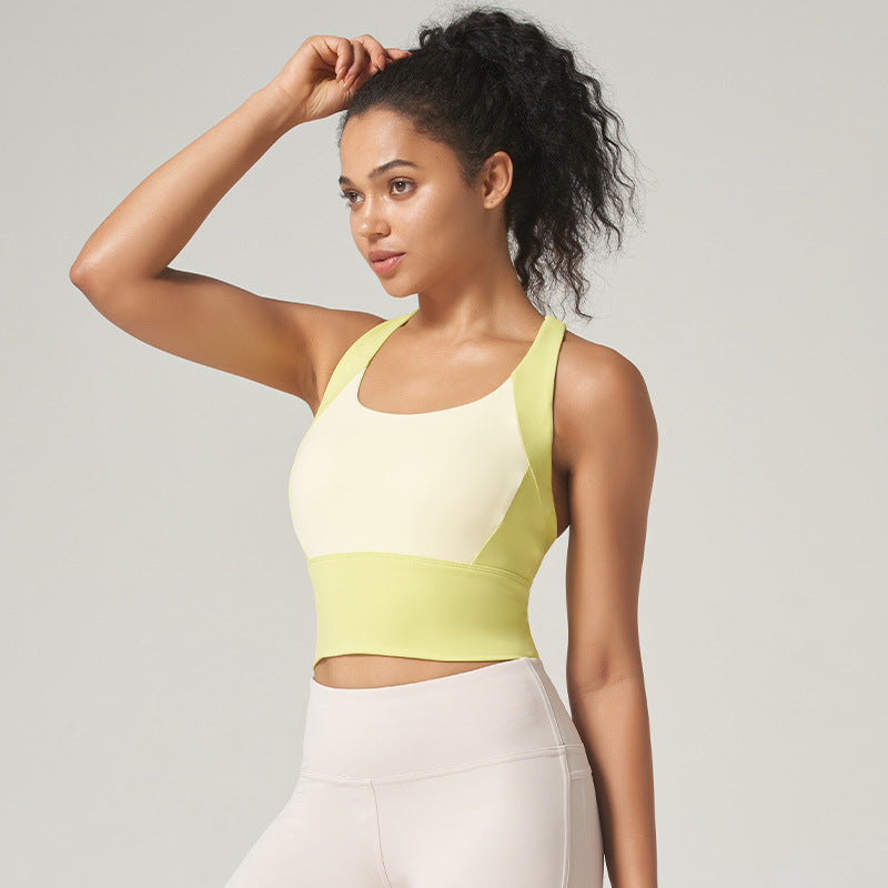 Women's Yoga Straps Gym Workout Top