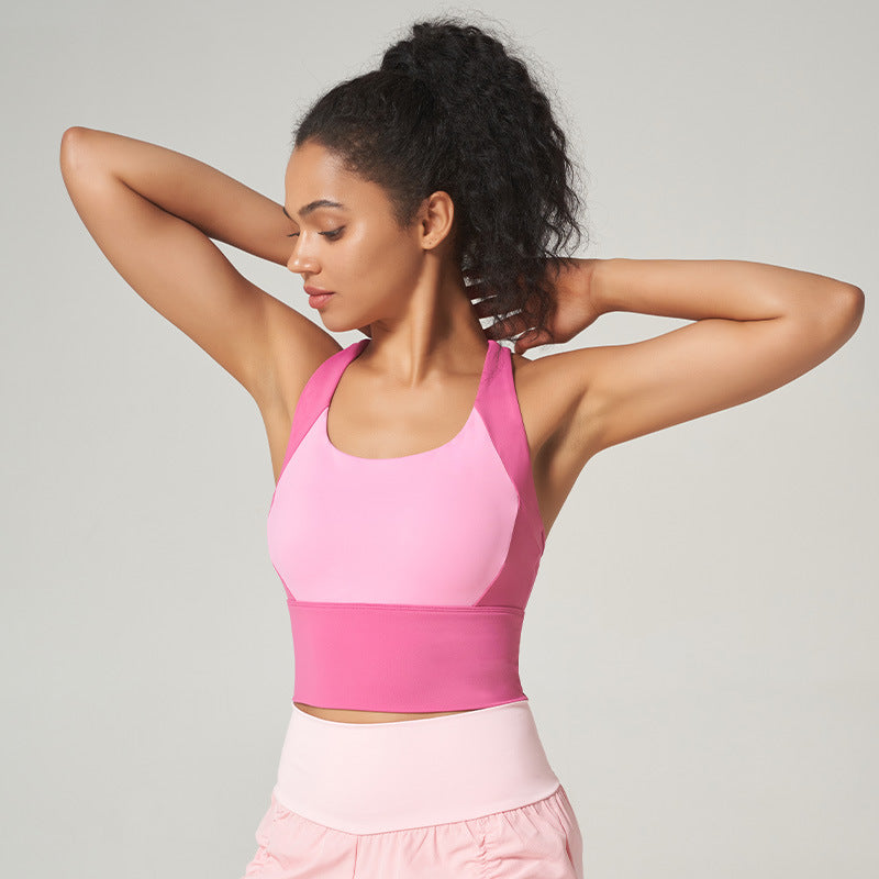 Women's Yoga Straps Gym Workout Top