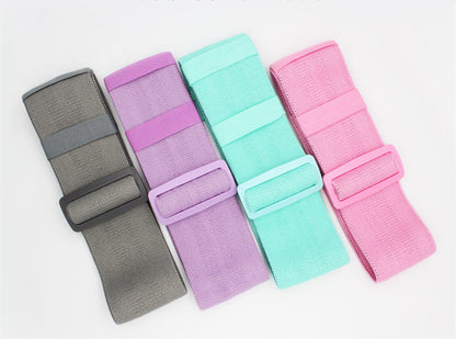 Aolikes Adjustable Fitness Stretch Training Booty Bands Elastic Resistance Bands Glute Strap