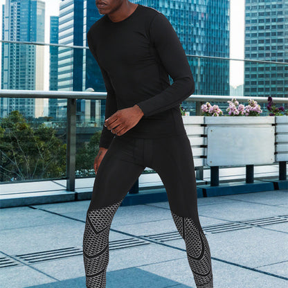Fitness Sports Tights Men's Quick-drying Gym Pants
