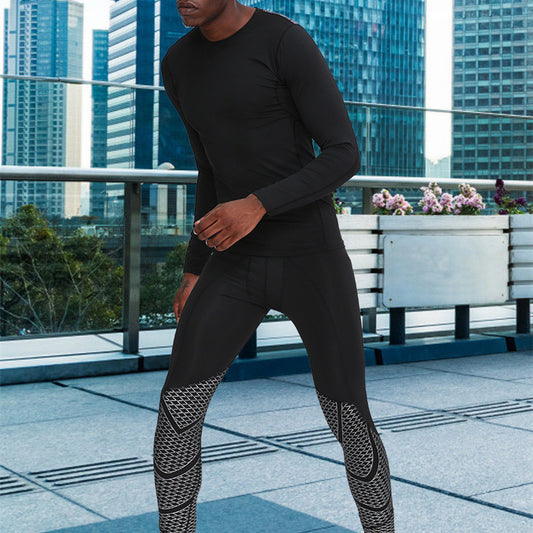 Fitness Sports Tights Men's Quick-drying Gym Pants