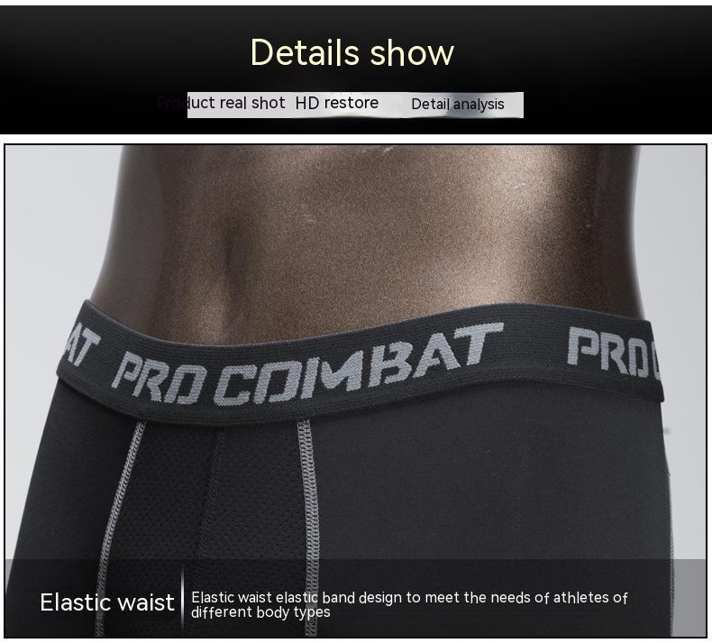 Fitness Sports Tights Men's Quick-drying Gym Pants