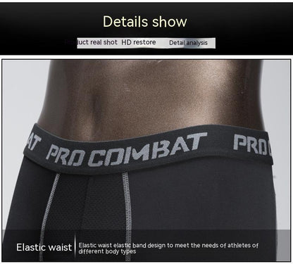 Fitness Sports Tights Men's Quick-drying Gym Pants