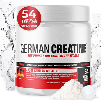 German Creatine Monohydrate Original Flavor Powder 270g